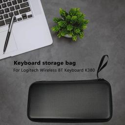 Caso De Armazenamento De Teclado Portátil, EVA Shell Duro, Saco De Armazenamento De Viagem, Dustproof, Compatível Para K380 Mini Keyboard - Image 6