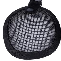 Zzyfe malha de aço máscara protetora de orelha tático airsoft paintball cs wargame acessórios de baixo carbono tiro ao ar livre novo equipamento - Image 3