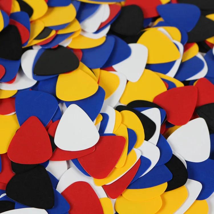 Conjunto de palhetas de guitarra coloridas, conjunto de 10 peças, para acústico, elétrico, baixo, palheta, conjunto de 10 - Image 1