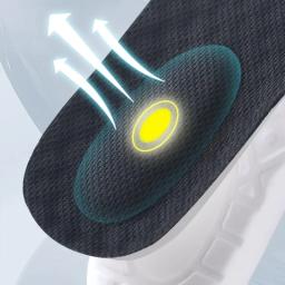 Palmilhas Esportivas de Látex para Homens e Mulheres, Suave, Alta Elasticidade, Palmilhas de Espuma de Memória, Almofadas de Massagem Respirável - Image 4