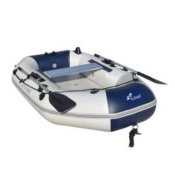 Caiaque inflável de jangada Solarmarine para atividades ao ar livre, barcos de pesca engrossados para o mar, piso de deck de ar, 1,2 mmPVC - Image 4