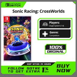 Sonic Racing CrossWorlds - Nintendo Switch Game Deal 100% oficial cartão de jogo físico suporte TV mesa portátil - Image 2