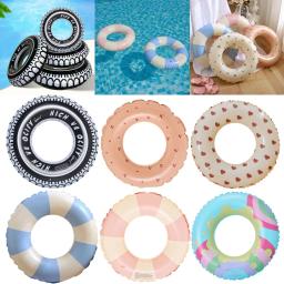 Anel De Natação De Flutuador De Piscina Inflável, Suprimentos De Jogo De Água, Colchão De Ar De Carro, Brinquedos Infantis - Image 1