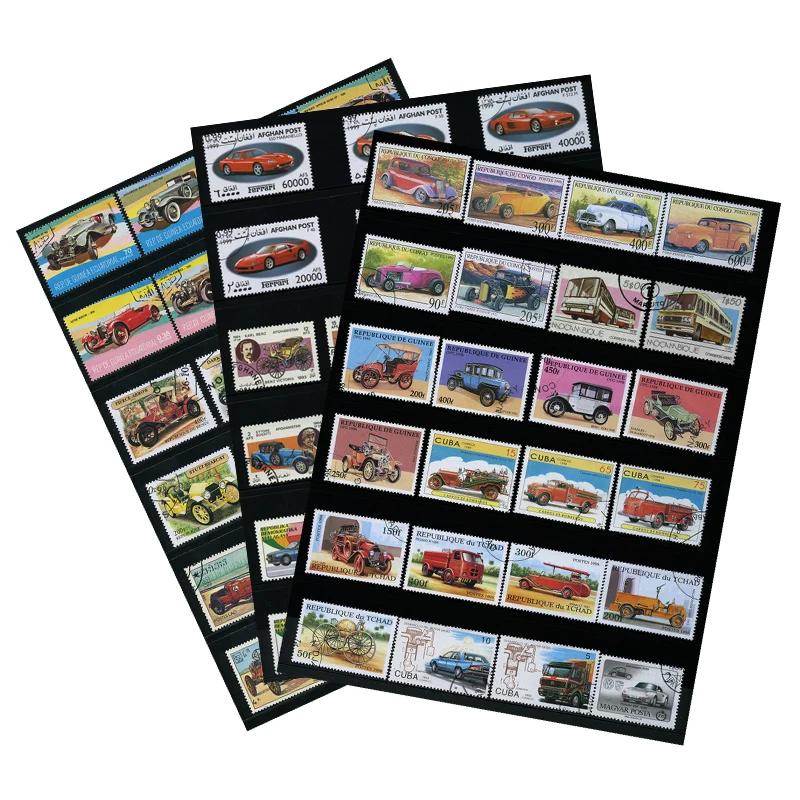 Selos postais colecionáveis desbloqueados com marca de postagem, todos diferentes, sem repetição do papel para a coleção, 10 pcs, 20 pcs, 50 pcs, 100 pcs - Image 1