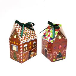 Caixas De Embalagem De Natal De Cores Misturadas, 4 Cores Misturadas, Caixas De Presente, Caixas De Doces De Casamento, Material De Festa E Material Do Festival, 12 Pcs, 24Pcs - Image 6