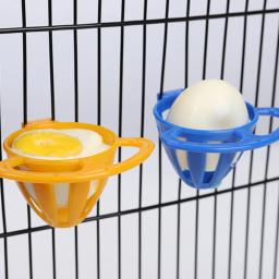 Gaiola Alimentadora de Pássaros e Papagaio Suporte para Frutas e Vegetais Acesso à Gaiola Cesta Pendurada Brinquedo Recipiente Alimentador de Papagaio Pet, Gaiola Suprimentos, 1Pc - Image 1