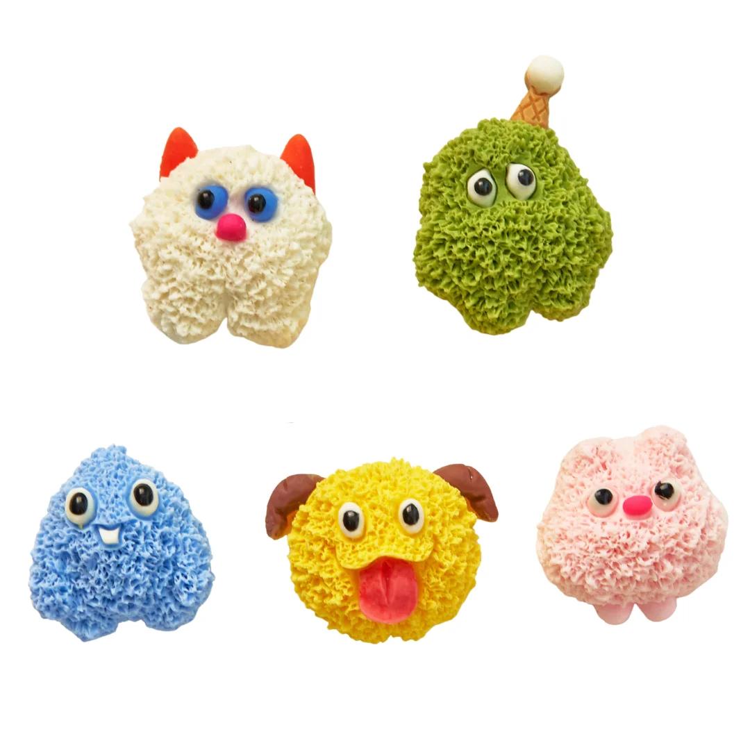 Conjunto de Ímã De Geladeira Monstro Criativo Bonito Dos Desenhos Animados Adesivo Magnético para Geladeira Cozinha Decoração Blackboard Foto Sucção - Image 1