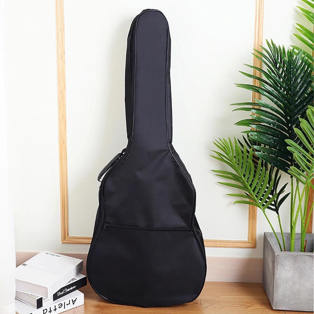 Saco de guitarra impermeável com alça de ombro ajustável, guitarra Case, série penas, guitarra acústica Gig, resistente, 31-41 Polegada - Image 1