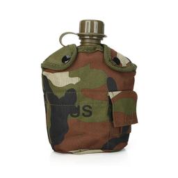 Garrafa de água ao ar livre de alumínio, Chaleira tática, Bolsa de bolso, Caminhadas e Camping Chaleira, Capa - Image 5