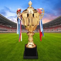 Troféu Cup Winner para Crianças e Adultos, Troféus, Metal Ouro, Troféu Cup Props, Competição Recompensa, Favores do partido - Image 1