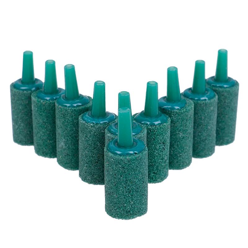 Cilindro bolha aerador aerador para peixes decoração do tanque, ar pedra, suprimentos de aquário, 10pcs por conjunto - Image 1