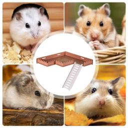 Plataforma PVC Gaiola para Hamster, Playground Stand, Pet Shop, Pequeno Animal, Decoração de Terrário, Hamsters, ouriços - Image 2