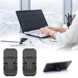 Mini suporte dobrável para laptop, 1 par, anti-derrapante, anti-derrapante, resistente, para teclado - Image 2