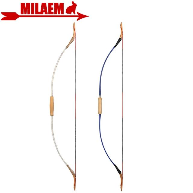 Arco Recurvo Longo Tradicional 53" 15-40Lbs com Acessórios para Tiro com Arco e Caça Target, Disponível em Direção Direita e Esquerda