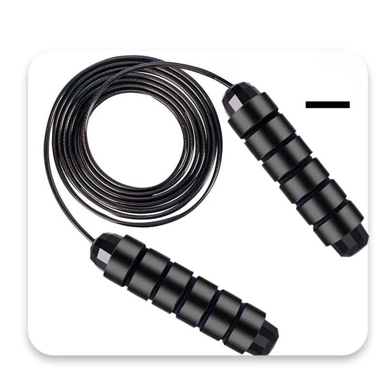 Rapid Speed Steel Wire Skipping Corda, Urso, Fardo Pesado, Ajustável, Saltar, Fitness, Treino, Equipamento Desportivo em Casa - Image 1