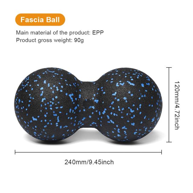 EPP Peanut Massage Ball para Relaxamento e Alívio de Tensão Muscular na Coluna e Pés