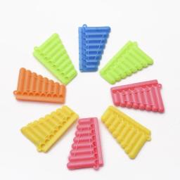 Harmonica plástica para crianças, brinquedos de instrumentos musicais para meninos e meninas, enchimento de Pinata, favores de aniversário, oito tons, chuveiro de bebê, 20PCs - Image 5