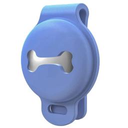Suporte para coleira cachorro com etiqueta ar, capas coleira silicone para animais estimação para capa anti-perda - Image 3