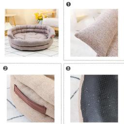 Cama ortopédica para animais de estimação, sofá quente, casa de cachorros, colchonete, suprimentos, cães pequenos e médios, inverno - Image 5