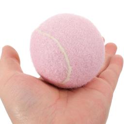 Bolas De Tênis De Alta Elasticidade Para Iniciantes, Bola De Treinamento Brincalhão Para Jogador, Bolas De Borracha Rosa Para Jogos Ao Ar Livre - Image 5