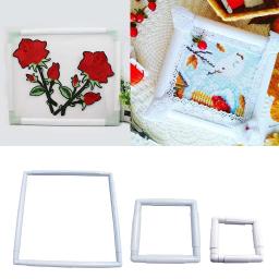 Anéis de argola bordados Cross Stitch Frame, Ferramenta de costura artesanal, DIY Arte e Artesanato, Handy, Tapstry Ferramentas domésticas - Image 3