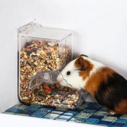 Alimentador automático para hamster anão, tigela de comida, dispensadores, pequenos alimentadores de animais, cobaia, chinchila - Image 2