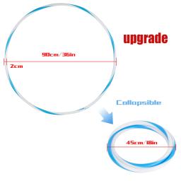 Argola esportiva brilhante de 60/70/80/90cm, anel para perder peso, 7 cores que mudam, círculo de ioga, equipamento de treino fitness para mulheres e crianças - Image 5