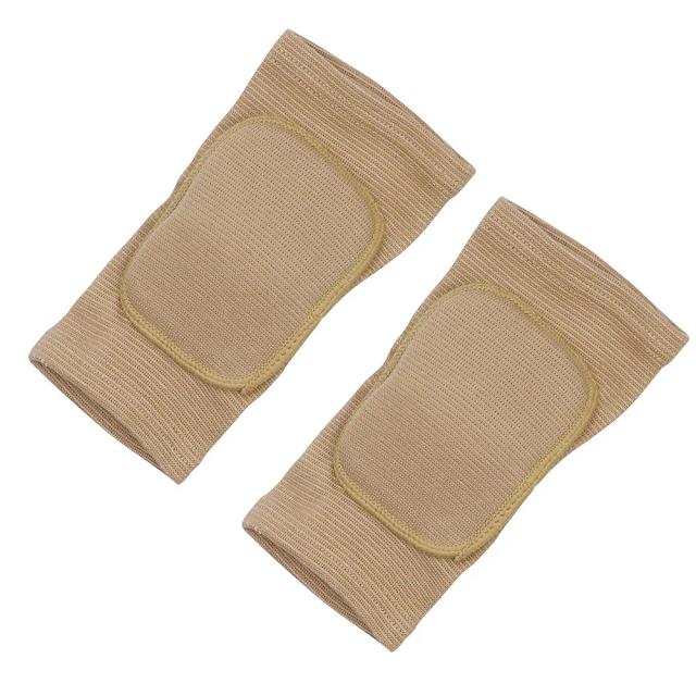 Protetor de Joelho Elastic Sports com Compressão e Espessamento em Espuma para Dança, Roller e Voleibol