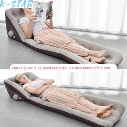 K-STAR ao ar livre colchão inflável automático portátil dobrável acampamento à prova de umidade colchão cama inflável acampamento sofá cama - Image 1
