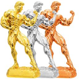 Troféu Musculação para Homens e Mulheres, Prêmios Musculação, Competição Fitness - Image 3