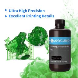 Anycúbico 405nm resina uv padrão para impressora 3d lcd para photon mono 7 pro materiais de impressão 3d resina fotossensível - Image 2