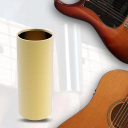 Naomi dourado-banhado a aço guitar slide comprimento 28 50 60 70 mm inoxidável slider guitar borda lisa metal dedo slide para guitarra - Image 4