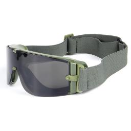 X800 Tactical Óculos Militares, Airsoft, Paintball, Caça, Protetor Google, 3 Lens Kit, Ao ar livre, Óculos de Proteção UV - Image 3