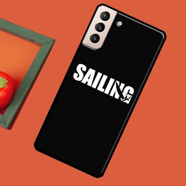 Capinha de Vela Windsurf para Samsung Galaxy S23, S22 Ultra, S20 FE, S21 Ultra, Nota 20, S8, S9, S10 e Nota 10 - Proteção Estilizada para Aventureiros