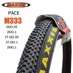 Maxxis m333 pace mtb pneu de bicicleta 26*1.95 26*2.1 27.5x1.95 27.5x2.1 29x2.1 29er mountain bike pneu fio de aço bicicleta 1pc - Image 1