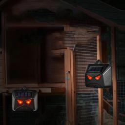Outdoor Solar Powered Animais Repeller, cão, pássaro, luz LED, piscando, dispositivo dissuasor - Image 5