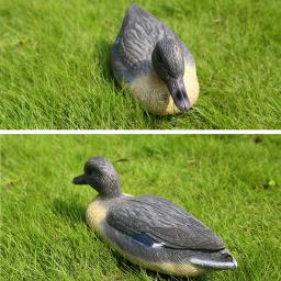 3D Duck Decoy flutuante com quilha para a caça ao ar livre, acessórios de pesca, realista flutuar pássaro na água, 1 pc, 5 pcs, 6 pcs - Image 3