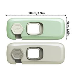 Segurança Infantil Gabinete Lock, Anti-Pinch Mão, gaveta, fechaduras, proteção, casa, geladeira, fivela do bebê, 1 pc, 2 pcs - Image 6