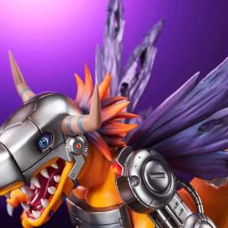 Digimon Adventure Metal Greymon Figura, Figuras de Ação Anime, Estátua de PVC, Modelo De Coleção, Brinquedos Presentes - Image 4