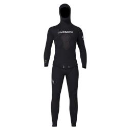 Terno de mergulho Neoprene masculino com chapéu, roupa de corpo inteiro pesca subaquática, Surf Snorkeling, roupa de banho profissional, 1,5mm - Image 6