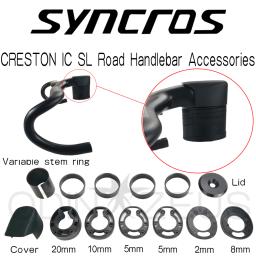 Personalizado syn creston ic 1:1 cabos integrados guiador bicicleta de estrada cronômetro garmin suporte do computador acessórios da bicicleta - Image 5