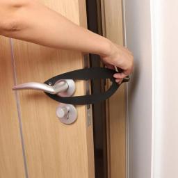 Rolha da porta do animal de estimação com alça ajustável, cão e gato porta titular, filhote fivela rápida, acessórios animais - Image 2