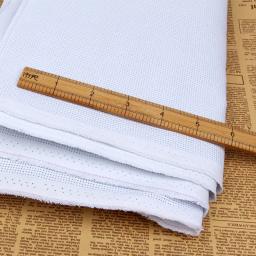 Tecido Ponto Cruz, Pano de Lona Branco, Pequena Grade, Suprimentos Artesanato DIY, Costura Bordado, 20x20, 30x30, 30x45, 50x50, 11CT 14CT - Image 2