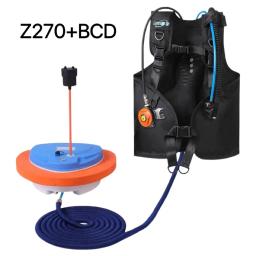 Suporte portátil novo do respirador móvel da armadilha do equipamento do snorkel do mergulho do mergulho o tempo mais profundo a 12 medidores é 2.7-5 horas subaquáticas - Image 1