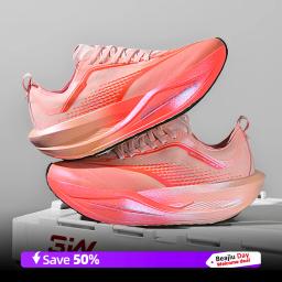 Homens tênis de corrida placa carbono especialidade maratona esportes respirável leve feminino confortável antiderrapante lazer tênis - Image 2