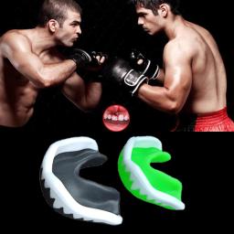 Esporte protetor de dentes protetor de boca crianças adultos bucal dente cinta basquete rugby boxe karate aparelho trainer com caixa - Image 2