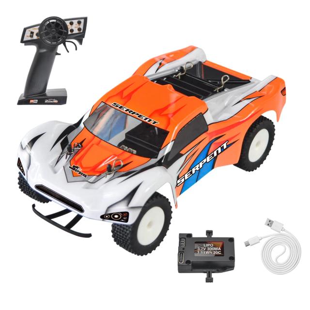 Serpent Mini Spyder SC 1:24 RTR Carro de Controle Remoto com Giroscópio