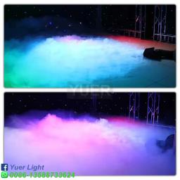 3000w máquina de fumaça de névoa de água controle remoto máquina de névoa de água com mangueira dupla para o casamento palco mostrar festa dacne piso - Image 6