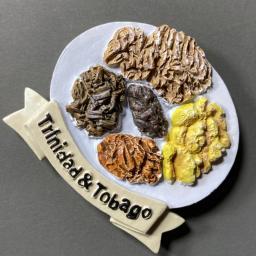 Ímãs de geladeira para turismo lembrança, Frigorífico Adesivo magnético, Coleção Presente, Artesanato, América República de oa, Tobago - Image 4
