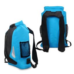 Mochila de natação impermeável, saco seco, mochila, água flutuante saco, canoa esportiva, caiaque, rafting, canoagem, passeios de barco, rio Trekking, 25L - Image 3